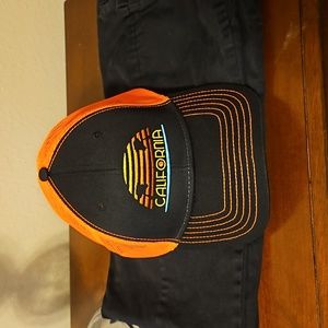 NWT California sunset retro hat